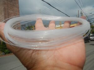 Picture of man holding fishing line